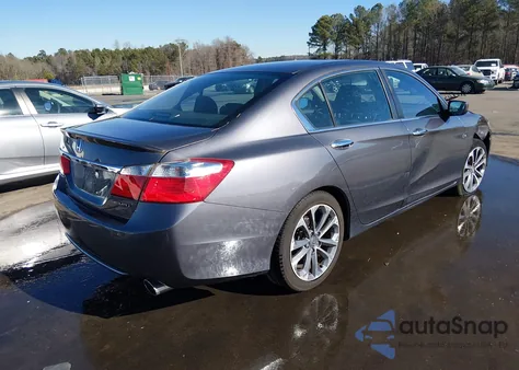 2015 Honda Accord Sport from USA, damaged, VIN 1HGCR2F51FA176738